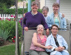 Deb, Mary, Merle, us