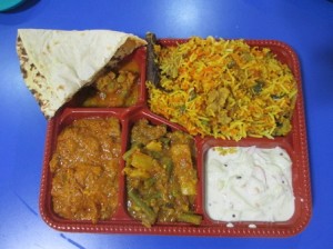 Great Indian meal in Food Court (will make two meals)